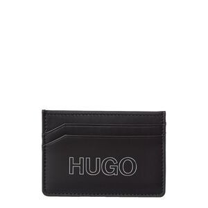 Hugo Boss Acron Leather Card Holder, Black